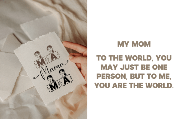 My Mom Font preview 3