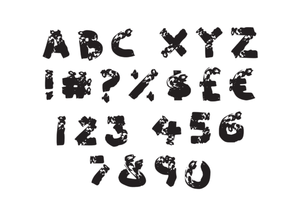 My Tire Font preview 3