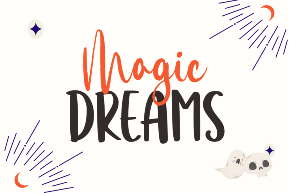 Mystic Dreamer Duo Font preview 4