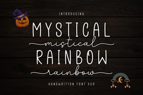 Mystical Rainbow Duo Font