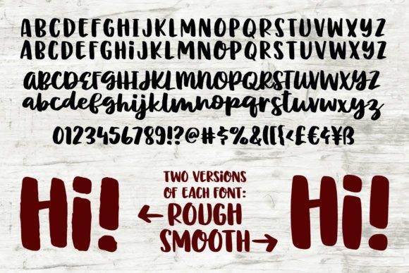 Mystical Woods Font preview 2