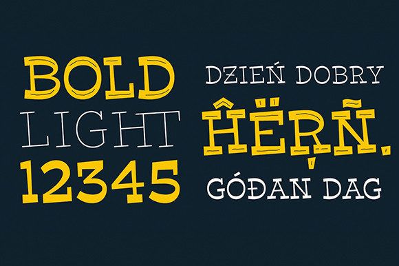 Nacho Font preview 3
