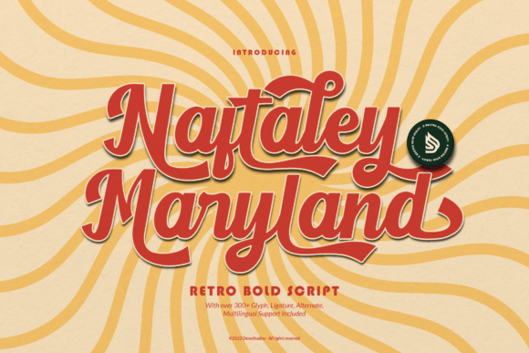 Naftaley Maryland Font