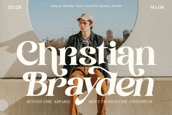 Nancey Wander Font preview 3