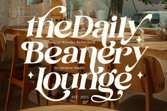 Nancey Wander Font preview 4