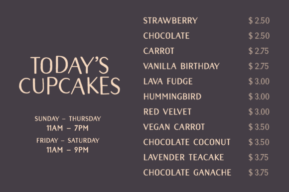 Naive Sans Shake Font preview 3