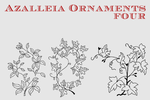 Azalleia Ornaments Font