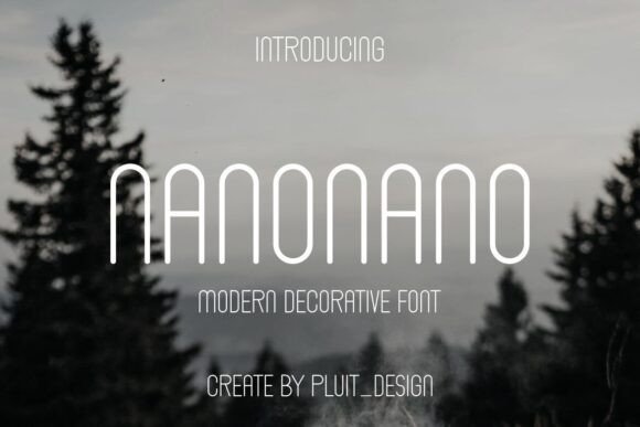 Nanonano Font