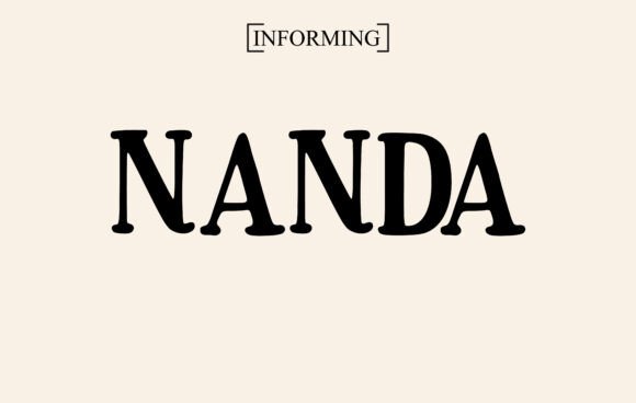 Nanda Font preview 2