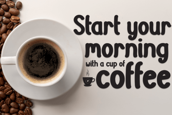 Natural Coffee Font preview 3