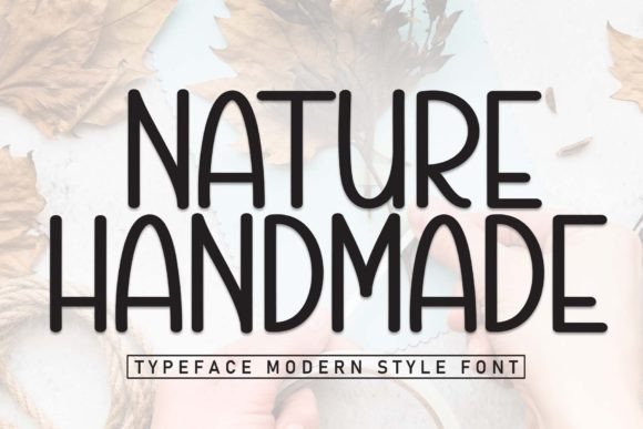 Nature Handmade Font
