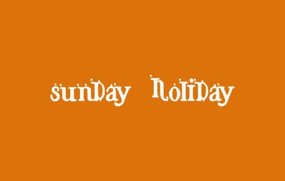 Navy Font preview 3
