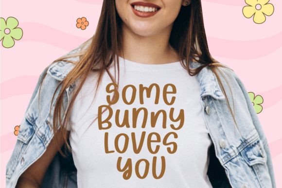 Bunny Smile Font preview 3
