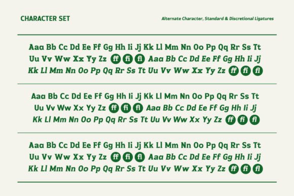 Necora Font preview 4