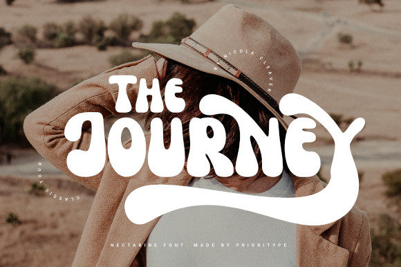 Nectarine Font preview 2