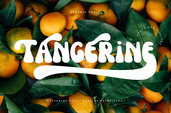 Nectarine Font preview 3