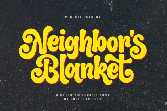 Neighbor's Blanket Font preview 1