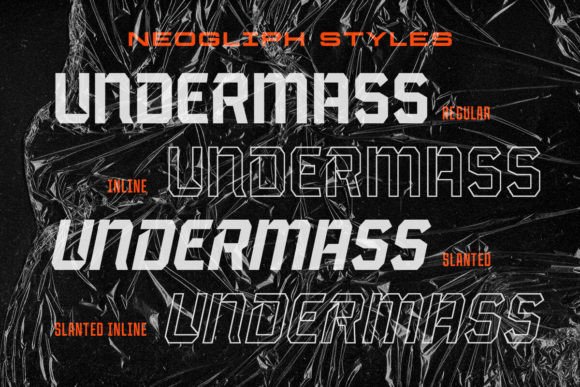 Neogliph Font preview 2
