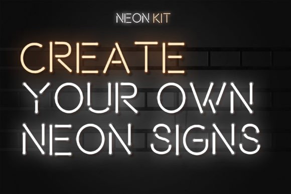 Neon Kit Font preview 2