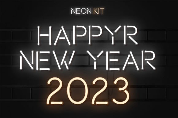 Neon Kit Font preview 3