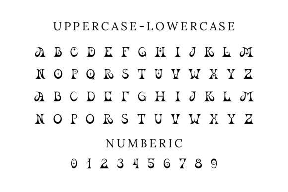 Neon Moon Font preview 2