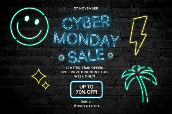Neon Signs Font preview 2