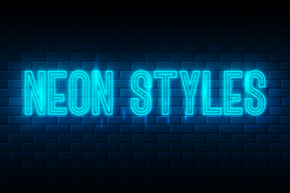 Neon Triper Font preview 4