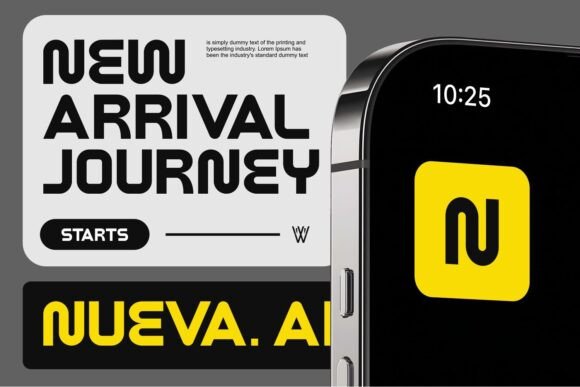 Neonova Font preview 2