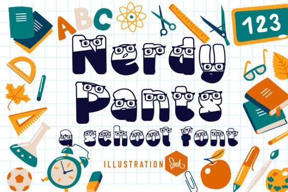 Nerdy Pants Font