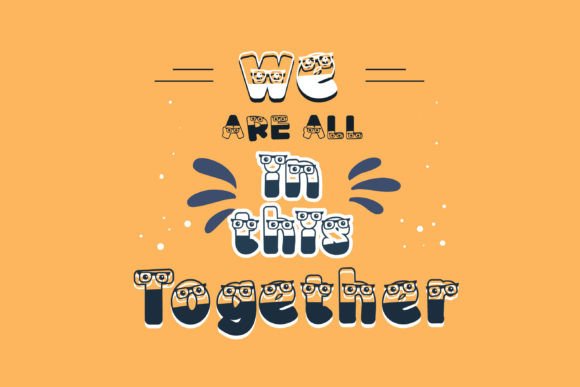 Nerdy Pants Font preview 2