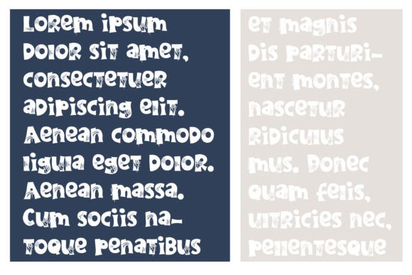 Nerve Death Font preview 4