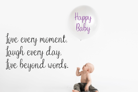Babe Letter Font preview 2