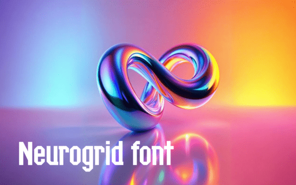 Neurogrid Font preview 3