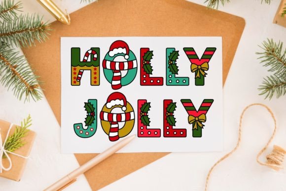 New Born Christmas Font preview 2