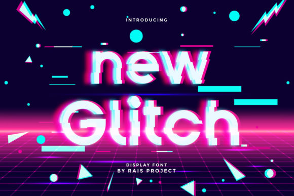 New Glitch Font