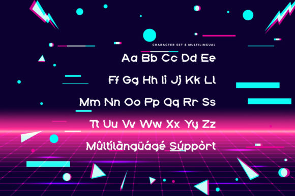 New Glitch Font preview 4