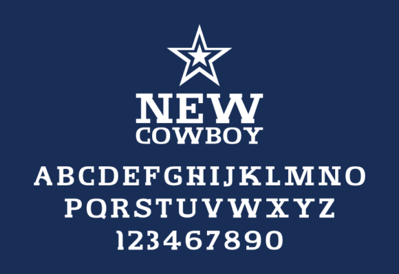 New Cowboy Font preview 4