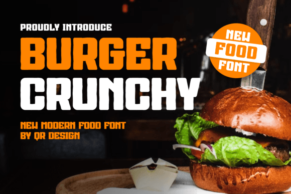 Burger Crunchy Font