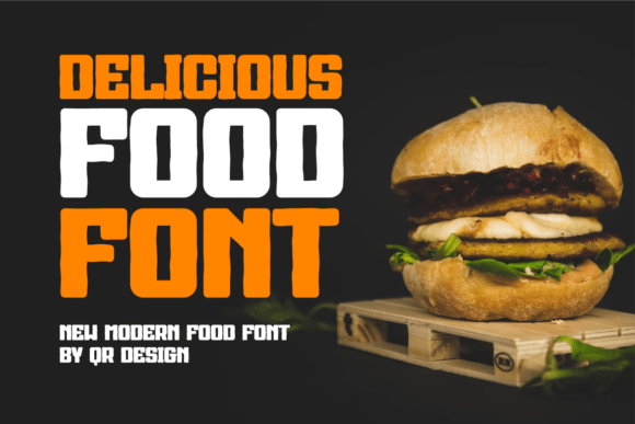 Burger Crunchy Font preview 3