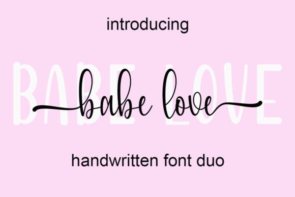 Babe Love Font