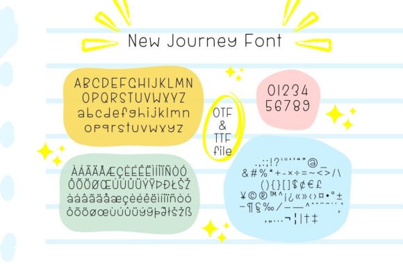New Journey Font preview 2