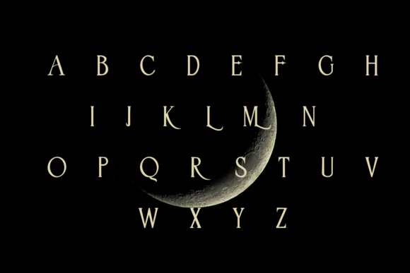 New Moon Font preview 3