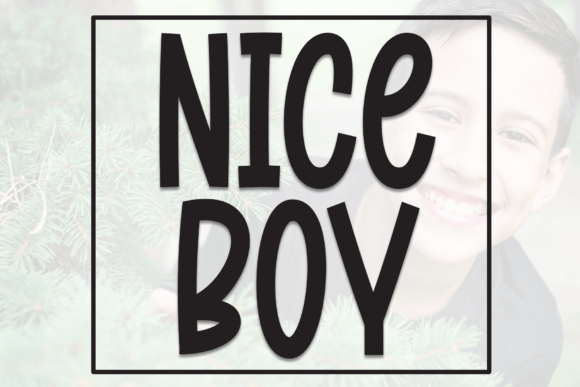 Nice Boy Font