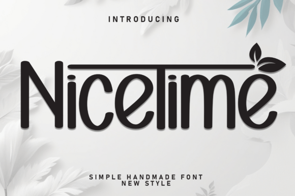 Nicetime Font