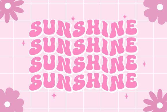 Babe Retro Font preview 3