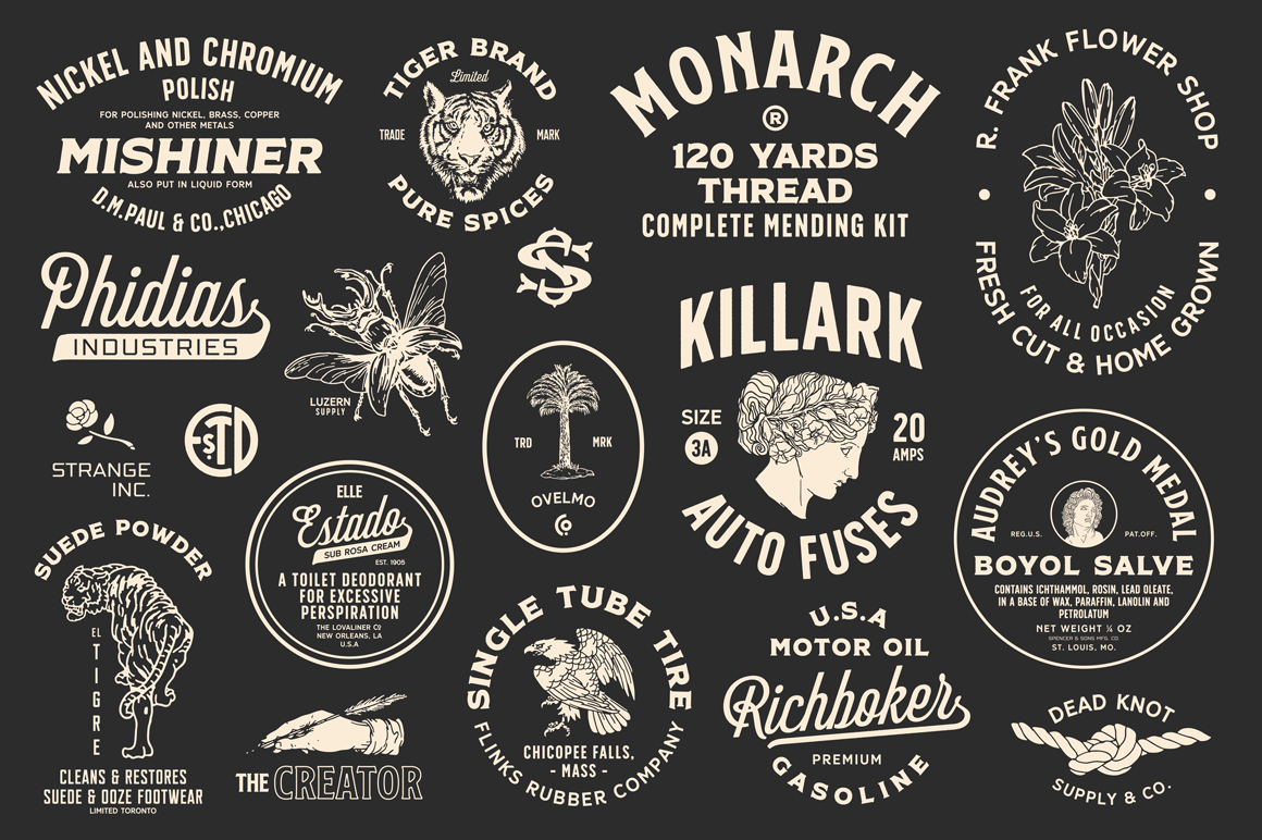 Nickson Font preview 3