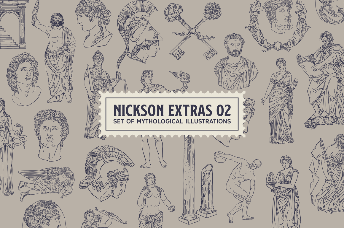 Nickson Font preview 4