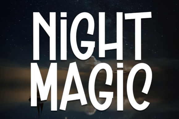 Night Magic Font