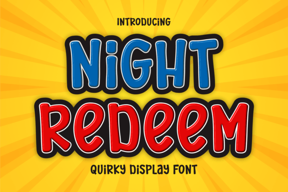 Night Redeem Font