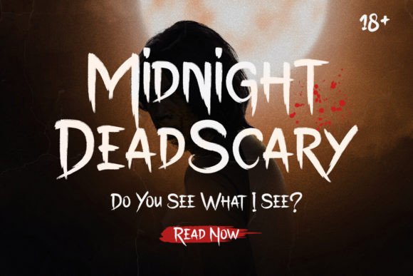 Night Terror Font preview 4